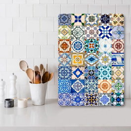 Hermia Ckt35 - 2030 Tabla de Cortar de Vidrio Templado 20x30 cm